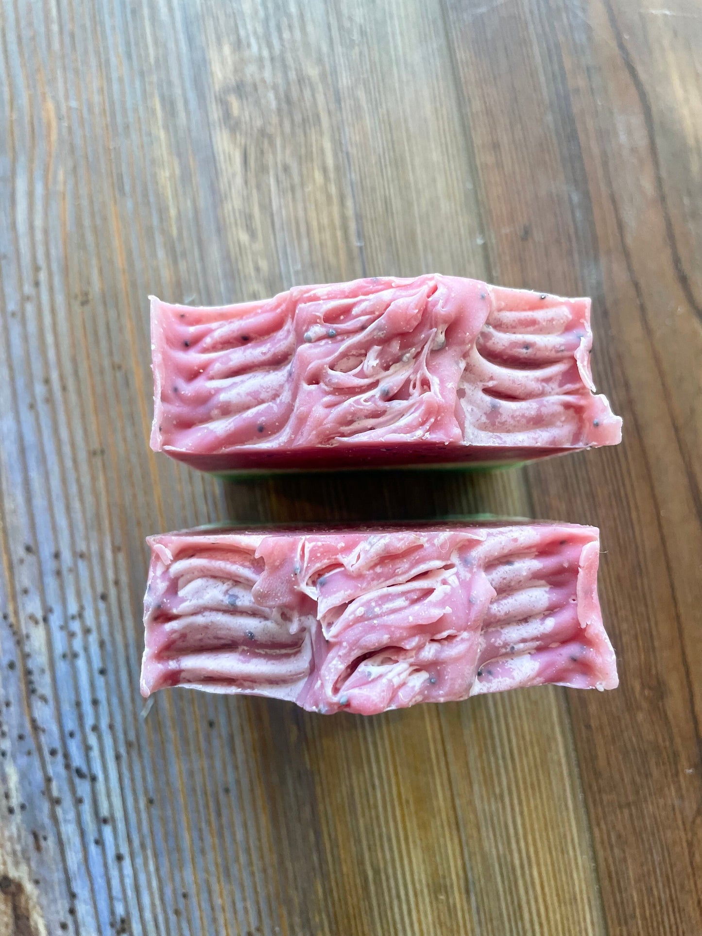 Watermelon sugar goat’s milk soap